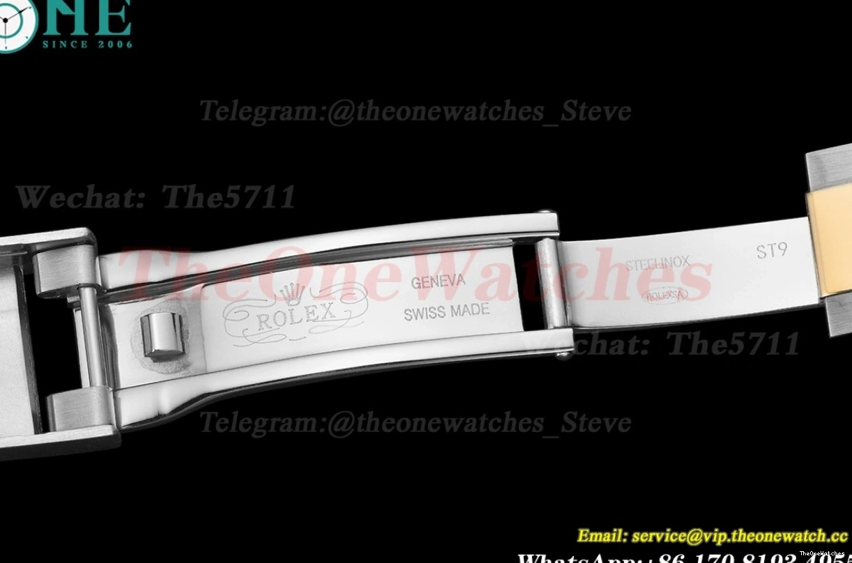 Dial SS GDF YG 40mm Daytona Black A3836 0403